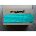 Factory direct silicone game keyboard spot industrial waterproof computer external classic 109 customized mechanical keyboard