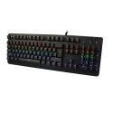 Direct MD pluggable blue axis real mechanical keyboard, luminous mechanical keyboard, 104 key game mechanical keyboard 