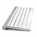 Special price h288 ultra thin Mini Notebook 2.4G wireless Bluetooth keyboard scissors feet wireless keyboard and mouse set 