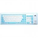 103 key silicone USB folding silicone keyboard factory wholesale waterproof mobile phone office game keyboard