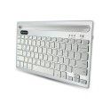 Bluetooth stock h622 silver ultra thin scissor foot mini keyboard notebook for iPad 