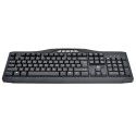 Fingerprint login keyboard fingerprint password free USB multimedia keyboard