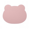 Wholesale silicone mouse pad leather mouse creative bear head mouse pad game pad business desk pad factory straight