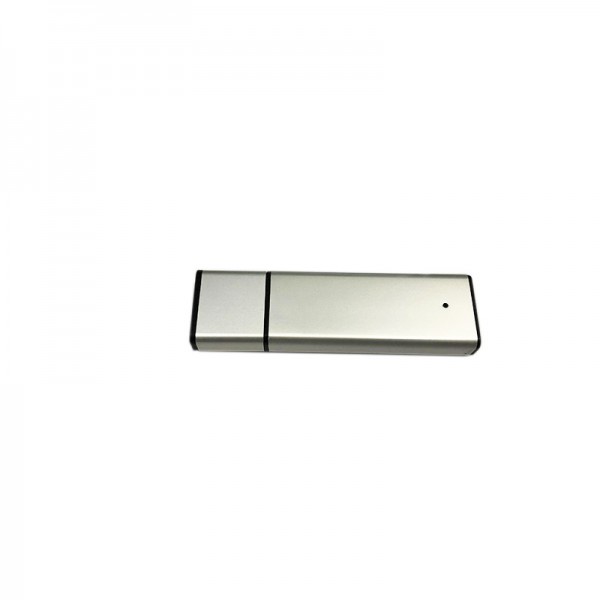 Fashion creative light long aluminum U disk creative personality windproof point factory customized processing U disk wholesale