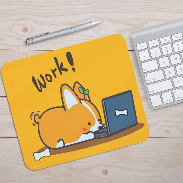 Cartoon animation mouse pad round mouse pad lockedge office gift small flower pad small fresh black mouse pad