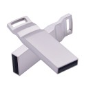 [xingtaiyuan] Mini Metal creative arc USB flash disk metal USB flash disk logo laser engraving USB flash disk