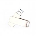 Cross border USB flash disk 4g32g64g rotating USB flash disk logo creative metal USB flash disk cross border business gift USB flash disk bidding USB flash disk