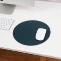 Round mouse pad small single double-sided solid color computer office game girls' desk pad anti slip mouse pad customization