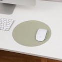 Round mouse pad small single double-sided solid color computer office game girls' desk pad anti slip mouse pad customization