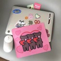 Korean ins cute cartoon biscuit bear mouse pad pink love bear mouse pad non slip pad student desktop