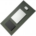 Avocado Green Table Pad large mouse pad simple large solid color silicone waterproof and anti-skid desk pad Office