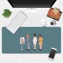 Vitality girl mouse pad increases cartoon cute writing creativity girl heart fairy Japanese small fresh table pad