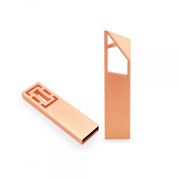 Xingtaiyuan mini hollow out shelf metal USB flash disk custom Keychain metal USB flash disk logo laser engraving USB flash disk