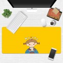 Vitality girl mouse pad increases cartoon cute writing creativity girl heart fairy Japanese small fresh table pad