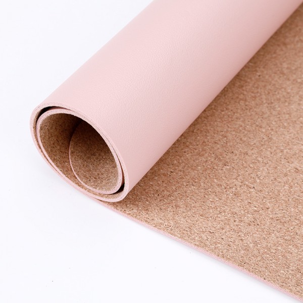 The manufacturer supplies cork leather mouse pad, pure cork mouse pad, customized leather desk pad, cork dining table pad