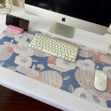 Super large waterproof mouse pad ins wind female student office computer lovely business desktop desk pad