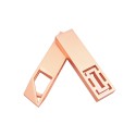 Xingtaiyuan mini hollow out shelf metal USB flash disk custom Keychain metal USB flash disk logo laser engraving USB flash disk