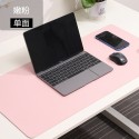 Cross border PU leather desk pad anti slip thickened writing pad wrist guard large mouse pad custom logo