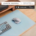 Spot lockedge cork leather double-sided desk mouse pad notebook desk pad waterproof support logo pattern