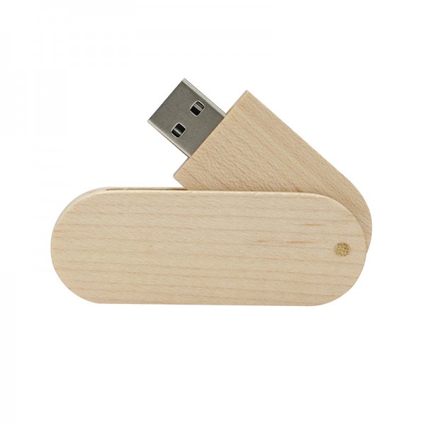 Maple USB flash disk bamboo wooden USB flash disk rotary USB flash disk 8g16g gift USB flash disk high-end custom logo