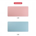 Manufacturer waterproof leather computer mouse pad large desk pad keyboard desk pad logo pattern