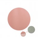 Round mouse pad small single double-sided solid color computer office game girls' desk pad anti slip mouse pad customization