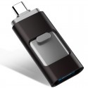 High speed type-C mobile phone USB stick 64g high-capacity computer USB three in one 32g gift enterprise logo