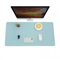 Wholesale leather mouse pad ordering pattern logo super large leather writing pad office computer keyboard desk pad