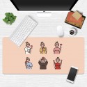 Vitality girl mouse pad increases cartoon cute writing creativity girl heart fairy Japanese small fresh table pad