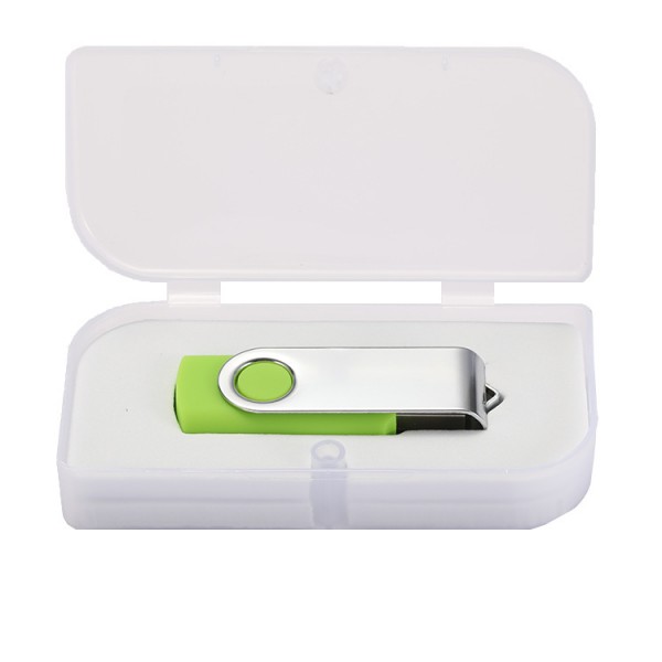 USB flash disk wholesale rotary USB flash disk logo4g8g64g creative metal USB flash disk bidding cross border business gift USB flash disk