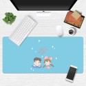 Vitality girl mouse pad increases cartoon cute writing creativity girl heart fairy Japanese small fresh table pad