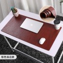 Top layer cowhide desk cushion super large leather mouse pad leather office desk desk cushion computer desk leather cushion