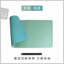 Leather mouse pad cross border leather mouse pad large waterproof desk pad student writing pad anti scald dining table pad