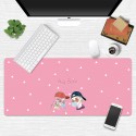 Vitality girl mouse pad increases cartoon cute writing creativity girl heart fairy Japanese small fresh table pad