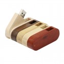 Maple USB flash disk bamboo wooden USB flash disk rotary USB flash disk 8g16g gift USB flash disk high-end custom logo