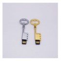 [xingtaiyuan] metal creative key USB flash disk high speed gold silver key USB flash disk logo laser engraving USB flash disk