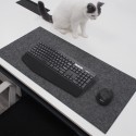 Amazon drop plastic anti-skid felt large mouse pad e-game table pad student writing desktop computer keyboard