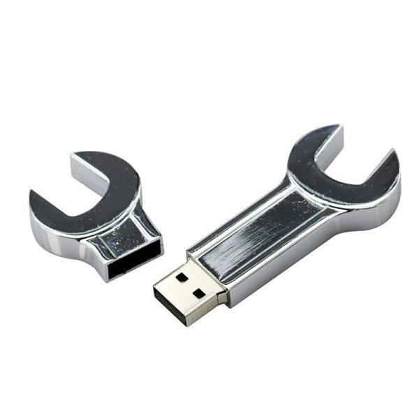 Metal wrench tool U disk 8g16g32g creative can be printed in wholesale logo wrench U disk