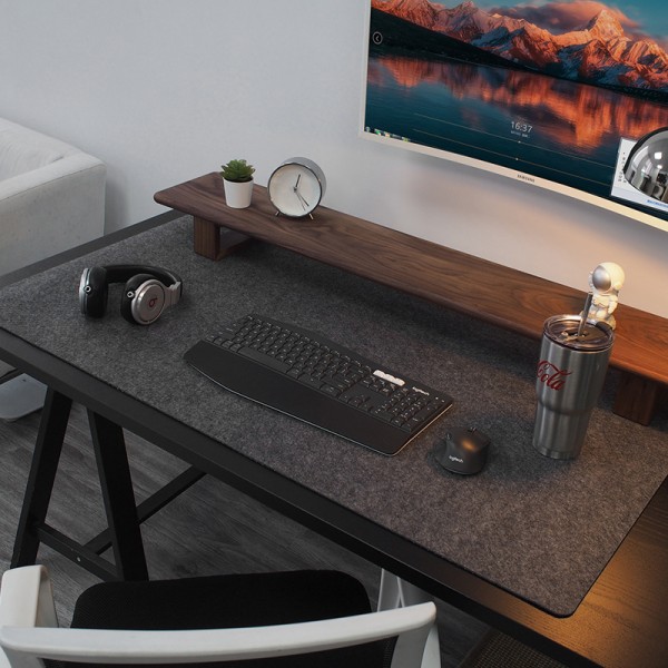 Amazon drop plastic anti-skid felt large mouse pad e-game table pad student writing desktop computer keyboard