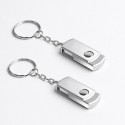 Rotary USB flash disk lettering Logo Metal gift 8g rotary car USB flash disk 16g32g64g car USB flash disk 128G