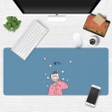 Vitality girl mouse pad increases cartoon cute writing creativity girl heart fairy Japanese small fresh table pad