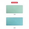 Manufacturer waterproof leather computer mouse pad large desk pad keyboard desk pad logo pattern
