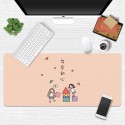 Vitality girl mouse pad increases cartoon cute writing creativity girl heart fairy Japanese small fresh table pad