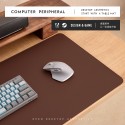 Spot lockedge cork leather double-sided desk mouse pad notebook desk pad waterproof support logo pattern