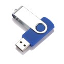 USB flash disk wholesale rotary USB flash disk logo4g8g64g creative metal USB flash disk bidding cross border business gift USB flash disk