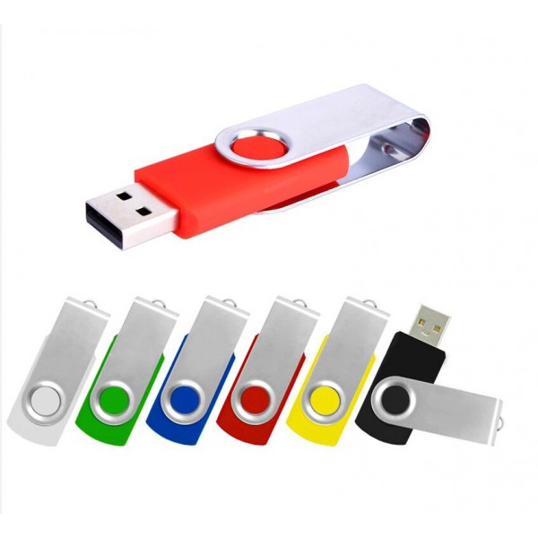 U disk fixed printing logo metal rotation 16g lettering bidding creativity 32g gift enterprise bidding high-speed 8g USB disk