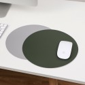 Round mouse pad small single double-sided solid color computer office game girls' desk pad anti slip mouse pad customization
