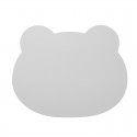 Wholesale silicone mouse pad leather mouse creative bear head mouse pad game pad business desk pad factory straight