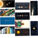 Creative planet universe personalized mouse pad large extra large thickened to figure custom wholesale lockedge office table pad