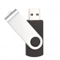 Rotary U disk wholesale gift custom plastic USB flash disk laser logo4g8g16g32g64gu disk